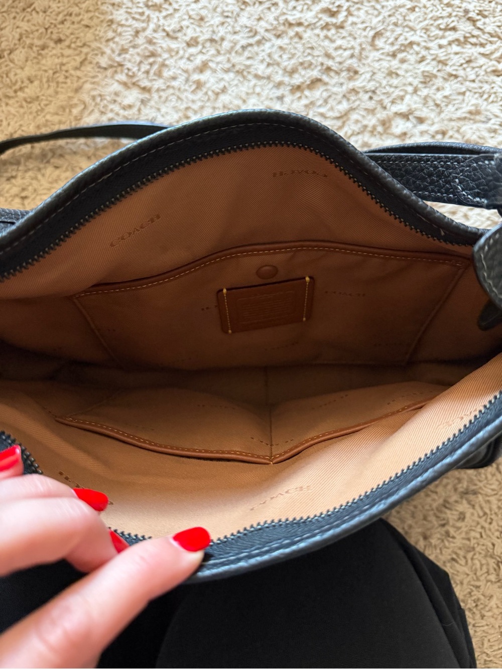 Coach Cary Shoulder Bag, Style CC435 - Picture 12 of 12